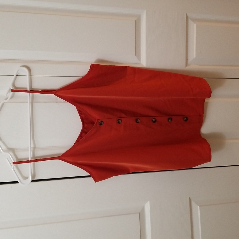 Burnt orange tank